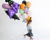 Balon foliowy Bride to be 45cm, biały