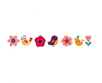 #DEGI Girlanda papierowa Summer - Have Fun, 270 cm KK