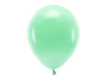 Balony Eco 30cm pastelowe, jasny czerwony (1 op. / 10 szt.)