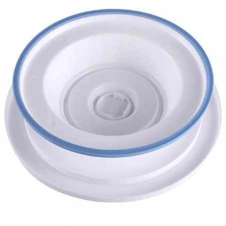 Obrotowa patera z silikonowym brzegiem podstawy 26 cm