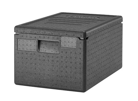 Pojemnik termoizolacyjny Cam GoBox® 46 L, Cambro, GN 1/1, czarny, 600x400x(H)316mm Wariant podstawowy