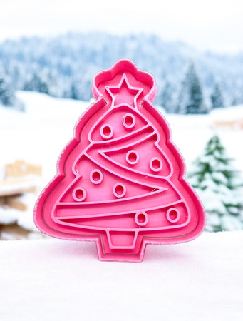 Foremka do tworzenia dekoracji CHOINKA WZ. II