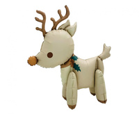 #BFK Balon foliowy Świąteczny renifer, 50x58cm