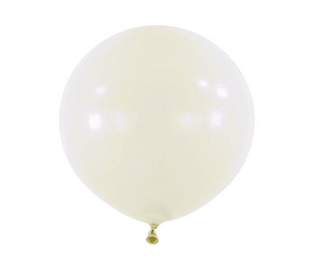 #BL Balon 24" RND Standard Frosty White, 4 szt.