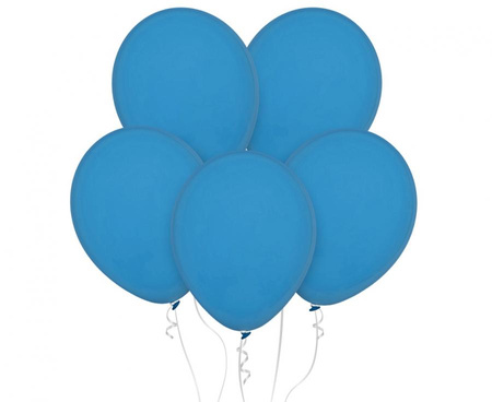 #BL Balony Decomex 18", pastel Dusty Blue, 25 szt.