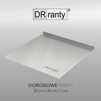 Blacha do pieczenia pod rant 25x25 cm DR ranty