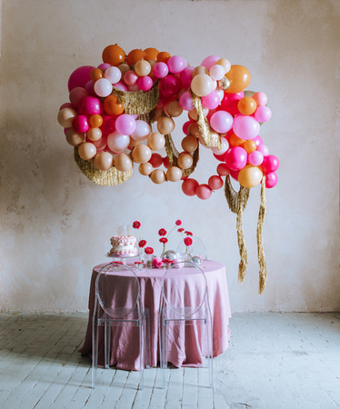Balony Strong 27 cm, Pastel Prune (1 op. / 10 szt.)