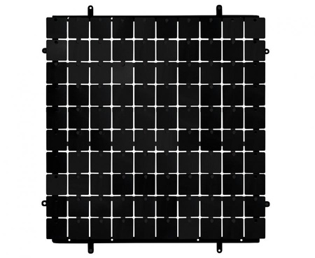 #DEI Panel dekoracyjny czarny, czarne tło typ B, 30x30 cm/ 100 kwadratów