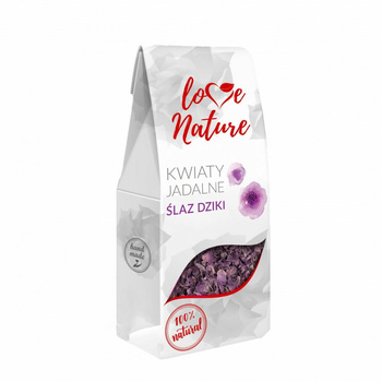 Kwiaty jadalne płatki MALWA 15g Love NATURE