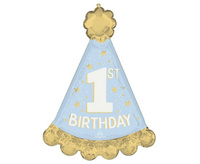 #BFK Balon foliowy 18" SHP- Little Mister Wonderful 1st Bday