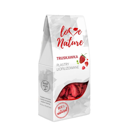 Owoce liofilizowane TRUSKAWKA 20g Love Nature