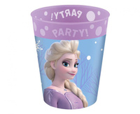 #ZKUW Kubek wielokrotnego użytku Frozen II Wind Spirit Decorata Party Disney, 1 szt. KK