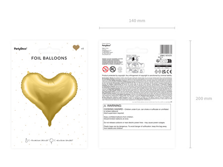 Balon foliowy Kot, 96x95 cm, mix