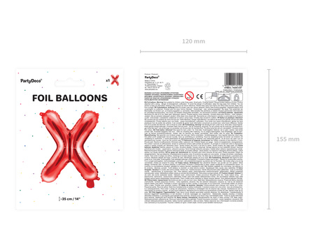 Balon foliowy Duch, 48x68cm