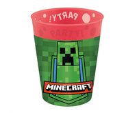 #ZKU Kubeczki wielokrotnego użytku Minecraft Mojang, 250 ml, 4 szt.