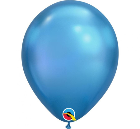 #BL Balon QL 11", chrom niebieski / 100 szt. KK