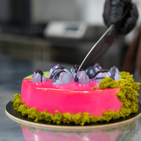 Podkładka pod tort dwustronna ZŁOTO - CZARNA Ø 30 cm 10 szt.