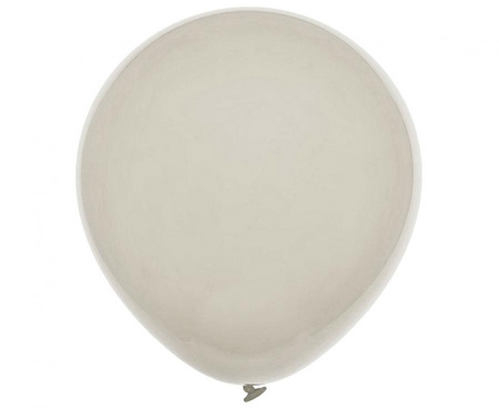 #BL Balony Decomex 5", pastel Dust White, 100 szt.