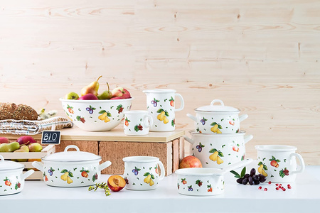 RIESS - Misa ceramiczna 4l Fruit Garden Streublumen