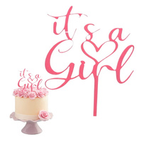 Topper na tort BABY SHOWER It's a Girl