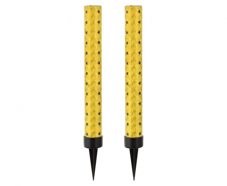 Zestaw fontann na tort 2 szt. 10 mm 12 cm