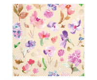 #ZSE Serwetki papierowe Watercolor Flowers Decorata, rozm. 33 x 33 cm, 20 szt. KK