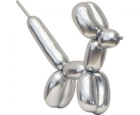 #BL Balony do modelowania Beauty&Charm, platynowe srebrne, 50 szt. KK
