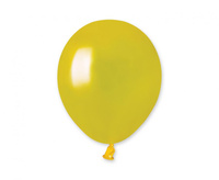 #BL Balony AM50 metal 5" - żółte 30/ 100 szt. KK