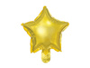 Balony Eco 33 cm, Cyfra '' 1 '', jasny złoty (1 op. / 6 szt.)