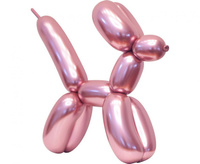 #BL Balony do modelowania Beauty&Charm, platynowe j. różowe, 50 szt.