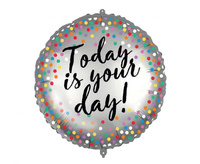 #BFK Balon foliowy 18" Happy Birthday Decorata