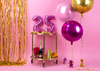 Balon foliowy Cyfra ''0'', 35cm, różowe złoto