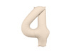 Topper akrylowy na tort Happy Birthday, fioletowy, 16.5 cm