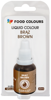 Barwnik w płynie BRĄZOWY 20 ml Food Colours