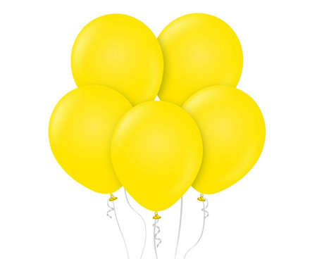 #BL Balony  18" Standard Yellow , 25 szt.