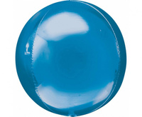 #BFK Balon foliowy 15" ORBZ - kula niebieska