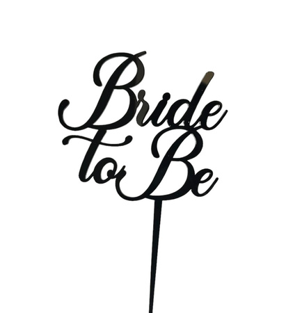 Topper na tort wieczór panieński BRIDE TO BE wz.IV