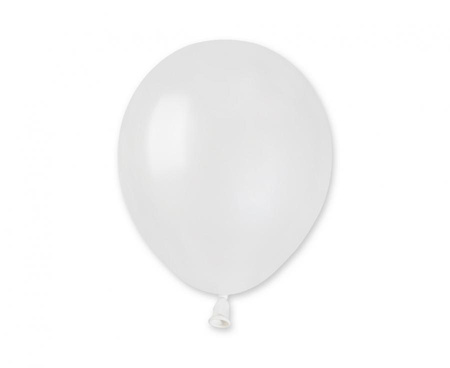 #BL Balony AM50 metal 5" - Perłowo-białe 29/ 100 szt.