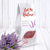 Kwiaty jadalne płatki WRZOS dziki 20 g Love NATURE