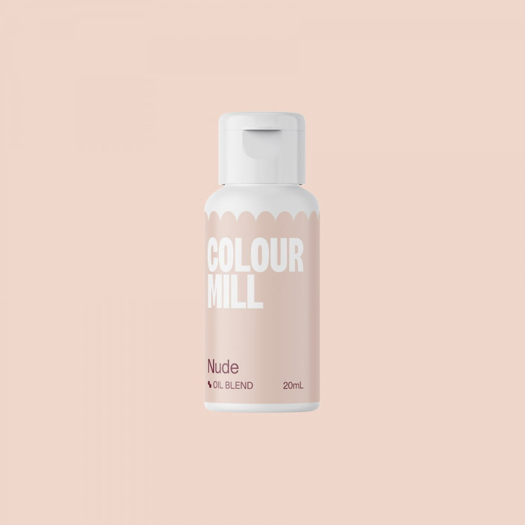 Barwnik olejowy do mas tłustych NUDE 20 ml Colour Mill – buteleczka z produktem