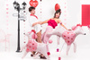 Balony 30cm, Happy 2023!, Pastel Black (1 op. / 6 szt.)