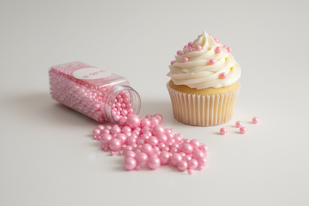 Posypka cukrowa PINK BUBBLES MIX 100g Sprinkle It!