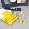 Szablon stempel do dekoracji z masy cukrowej LITERKI + LISTWA   