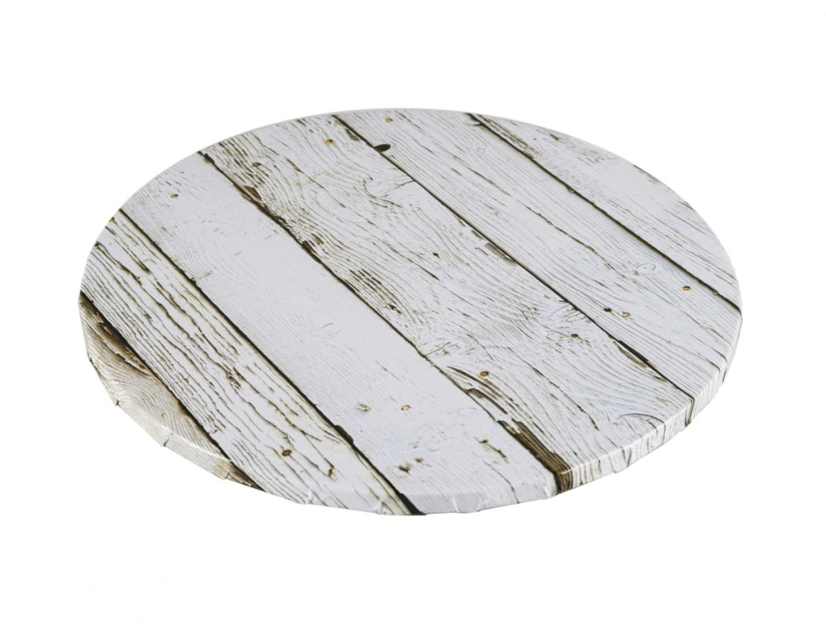 Podkład pod tort jasne drewno średnica 25 cm Julita