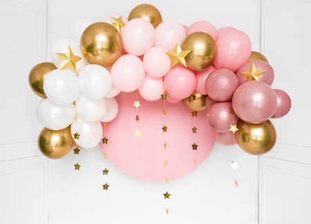 Balony 30 cm, Happy Birthday To You, Pastel Pure White (1 op. / 50 szt.)