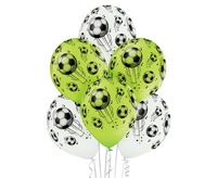 #BL Balony D11 Football 1C5S, 6 szt.