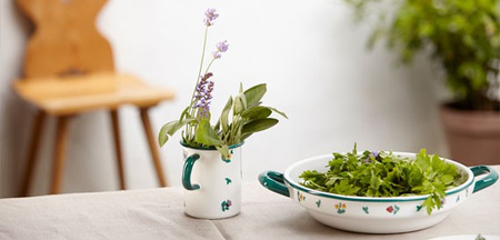 RIESS - Miseczka ceramiczna 0,85l GMUNDNER Streublumen