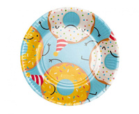 #ZTA Talerzyki Donut 23 cm, 8 szt.