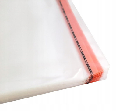 Woreczki celofanowe z klejem 7x10 cm 10 szt.