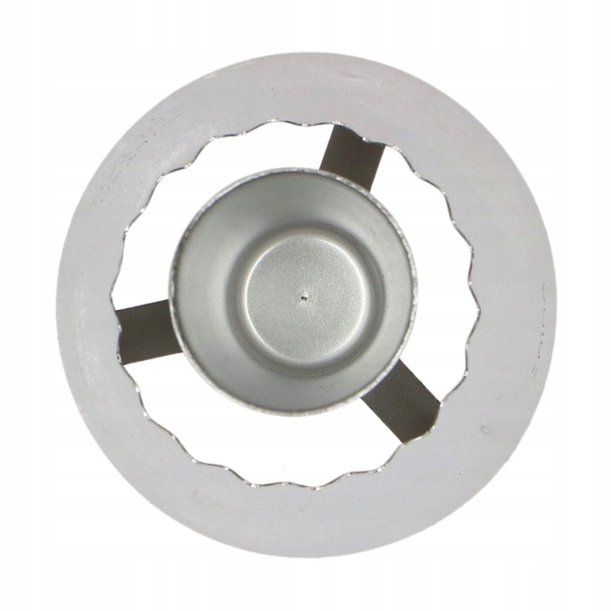 Widok od góry na otwór tylki sułtańskiej Wilton z wewnętrzną tuleją